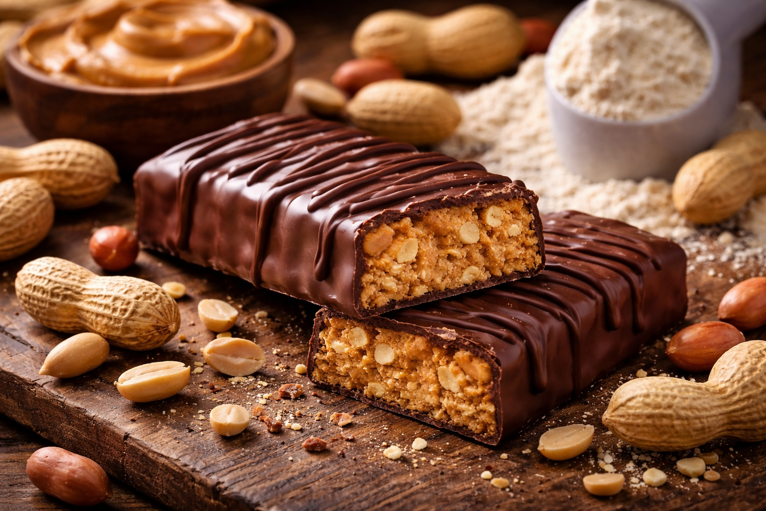 WholesoMealsifel Caramel Protein Bar